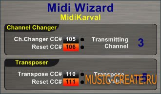 Midi Wizard от MidiKarval - MIDI FX / утилита