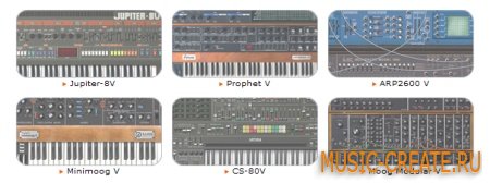 Vintage Synth Collection Updates от Arturia - сборка аналоговых синтезаторов-2
