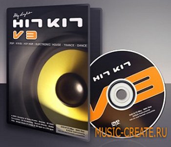 Hit Kit V3 от Popmusic - сэмплы pop, R&B, hip-hop, electronic, dance club