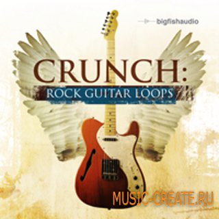 Crunch: Rock Guitar Loops от Big Fish Audio - сэмплы рок гитары (MULTiFORMAT)