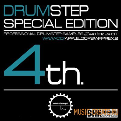 BHKs Special Edition 4 Drum Step от Industrial Strength Records - сэмплы Dubstep (MULTiFORMAT)