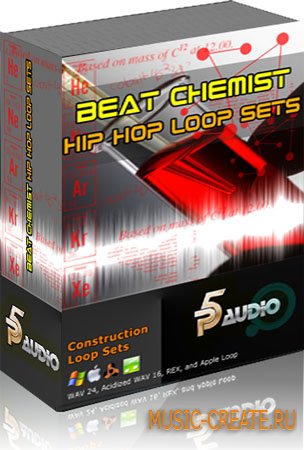 Beat Chemist Hip Hop Loop Sets от P5 Audio - сэмплы Hip Hop (WAV)