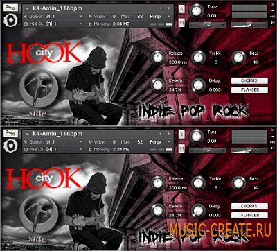 Hook City Indie Pop Rock Edition от VIP Loops - звуки поп-рока (KONTAKT)