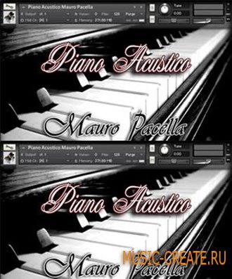 Acoustic Piano Mauro Pacella - звуки Акустического Фортепьяно (KONTAKT)
