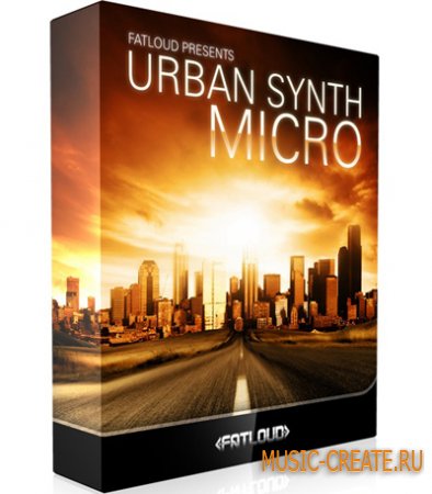 Urban Synth Micro от FatLoud - лупы синтезаторов (WAV/AIFF/RX2/RFL)