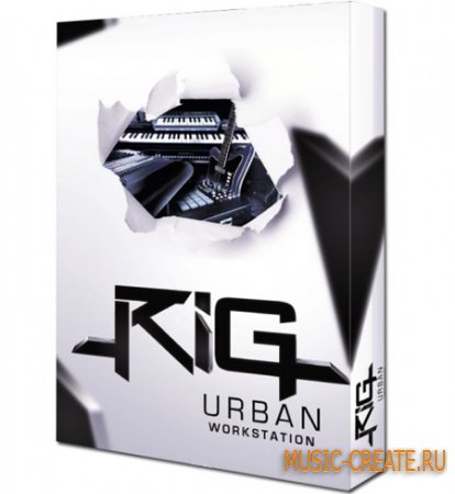 Big Fish Audio RIG Urban Workstation (KONTAKT DVDR) - библиотека 400 Инструментов