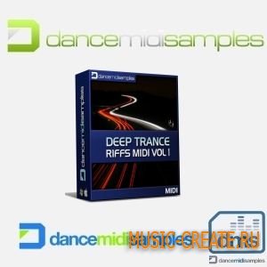 DMS Deep Trance Riffs MIDI Vol 1 (MIDI) - мелодии транса