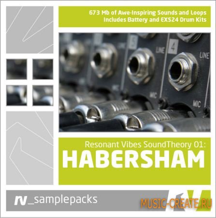 Sound Theory 01: Habersham от RV samplepacks - сэмплы House, Techno, Tech House, Progressive House, Breaks, Electronica, Deep House (WAV AIFF)