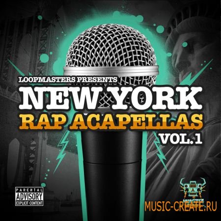 New York Rap Acapellas Vol 1 от Monster Sounds - Rap акапеллы (Multiformat)