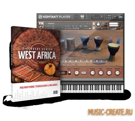 West Africa от Native Instruments - библиотека перкуссионных инструментов (KONTAKT)