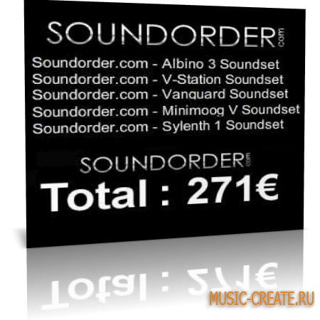 Soundorder.com Presets Pack - пресеты для ТОП синтезаторов