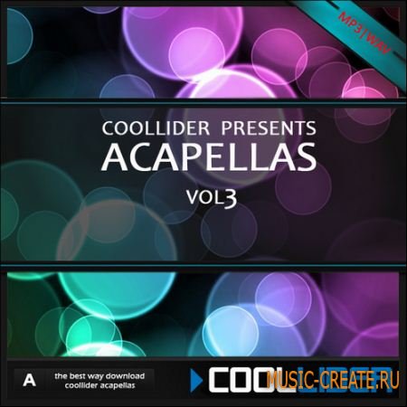 Coollider presents - Acapellas vol3 - сборка акапелл