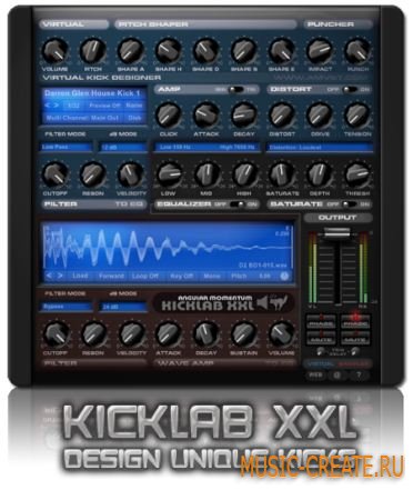 Angular Momentum KickLab XXL VSTi v1.0.2 (ASSiGN) - драм синтезатор
