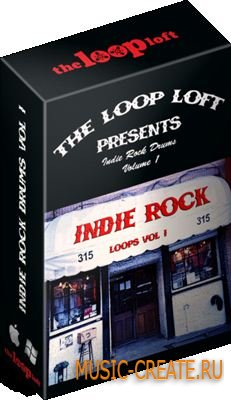 The Loop Loft Indie Rock Drums Vol 1 (wav) - сэмплы Rock