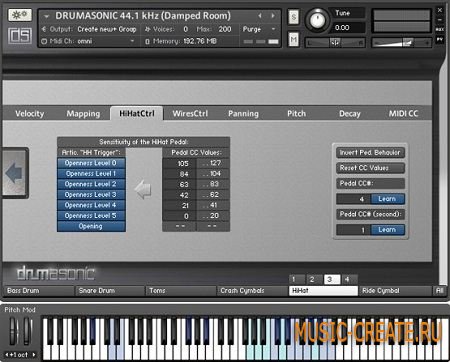 Music Services Drumasonic v1.5 KONTAKT SCD (AudioP2P) - библиотека ударной установки