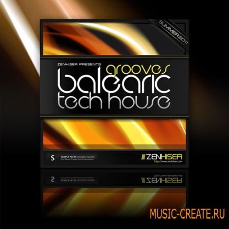 Zenhiser Balearic Tech House Grooves (WAV DVDR DYNAMiCS) - сэмплы Tech House