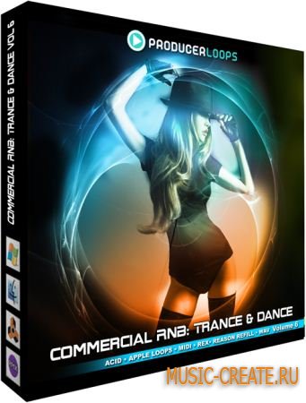 Producer Loops Commercial RnB: Trance & Dance Vol 6 (WAV REX) - сэмплы Trance, Dance