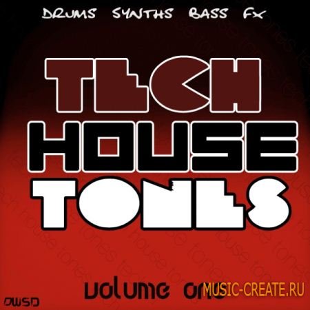 Dwsd Tech House Tones Vol 1 (WAV AIFF) - сэмплы Tech House