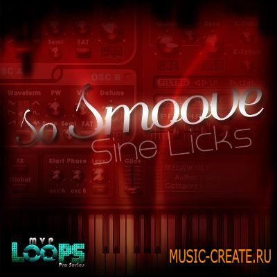 MVP Loops So Smoove Sine Licks (Multiformat) - сэмплы RnB, Pop, Dance, Hip Hop, Electronica, Reggae
