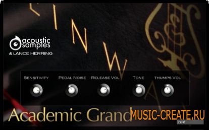 Acoustic Samples Academic Grand (MULTiFORMAT) - библиотека звуков концертного рояля