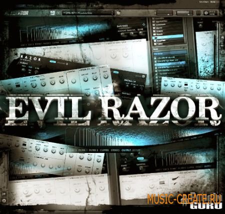 PlugInGuru Evil Razor - пресеты для синтезатора Razor