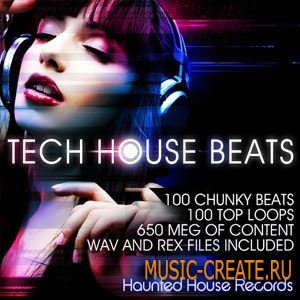 Haunted House Records Tech House Beats (WAV REX2) - сэмплы Tech House