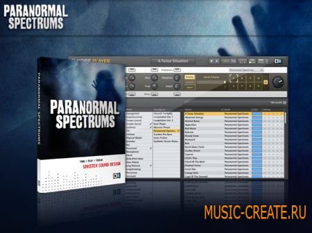 Native Instruments - KORE Line: Paranormal Spectrums (Kore Soundpack) - библиотека синтезаторных звуков (TEAM AUDiOL3GiON)