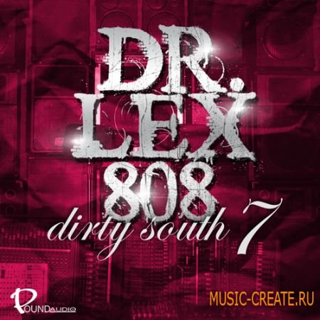 Pound Audio - Dr Lex 808 Dirty South 7 (WAV) - сэмплы Dirty South
