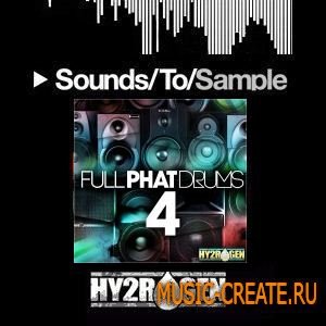 Hy2rogen Full Phat Drums 4 (WAV) - драм ван-шоты