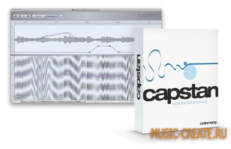 Celemony Capstan v1.3.1.002 WiN64 / v1.1.0.3 MacOSX (TEAM R2R) - реставрация аудиозаписей