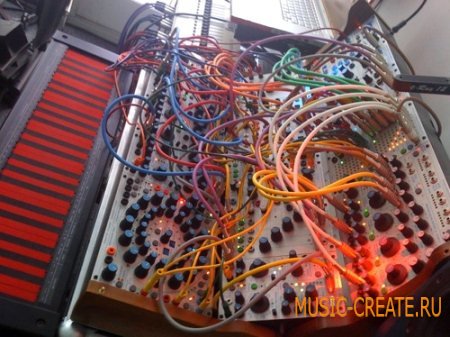 Buchla 200e is a modular analog synthesizer