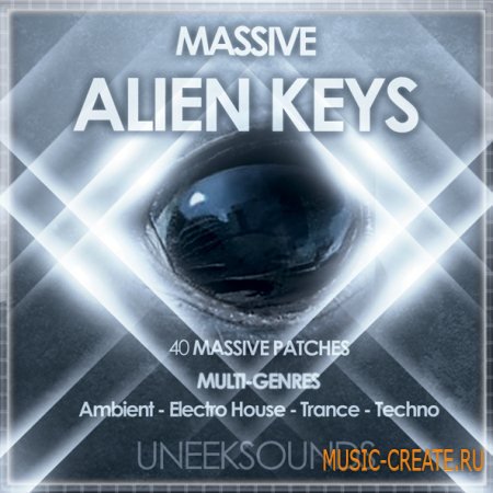 Uneek Sounds - Alien Keys - пресеты NI MASSIVE