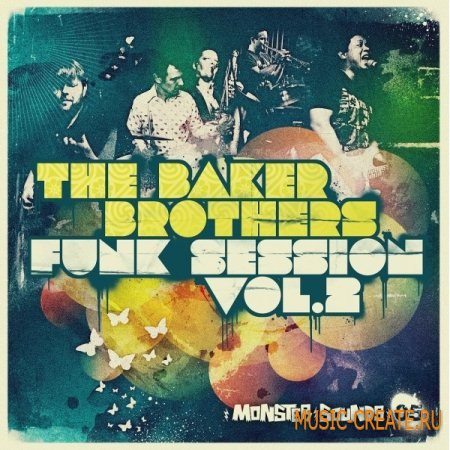 Monster Sounds - Baker Brothers Funk Session Vol 2 (Multiformat) - сэмплы Funk