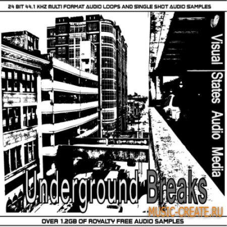Visual States - Underground Breaks (Wav Midi Rex2) - сэмплы Underground Tech, House, Breaks, Electronica