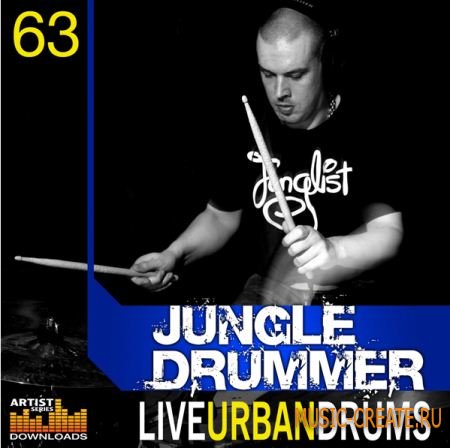 Loopmasters - Jungle Drummer Live Urban Drums (MULTIFORMAT) - сэмплы Drum and Bass, Hip Hop, Dubstep, Breaks, Down Tempo, Break Beat