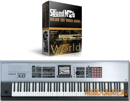 SoundMob - Roland SRX World Drums (WAV) - драм сэмплы