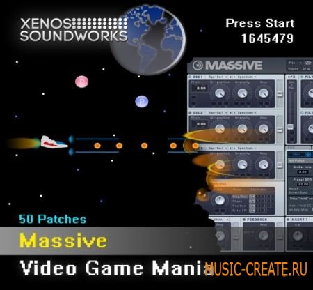 Xenos Soundworks - Videogame Mania - пресеты Massive