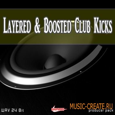 Edge Loops - Layered & Boosted Club Kicks (WAV) - сэмплы бас-барабана