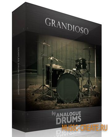 Analogue Drums - Grandioso (KONTAKT WAV EXS24) - библиотека ударных