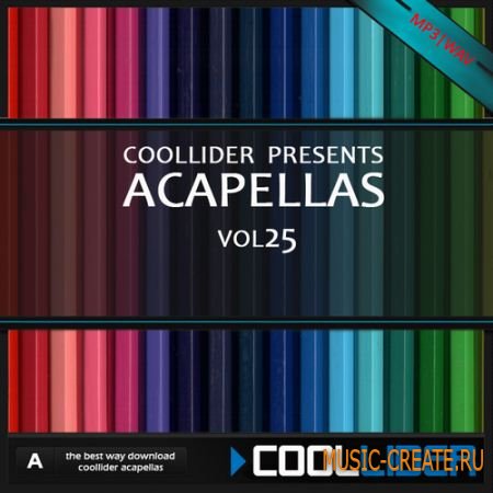 Coollider presents - Acapellas vol.25 - сборка акапелл