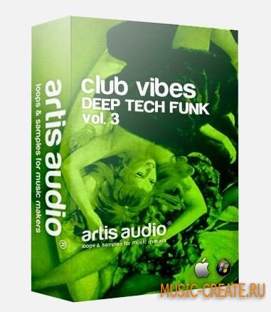 Artis Audio - Club Vibes Deep Tech Funk Vol 3 (WAV MIDI) - сэмплы Deep Tech Funk