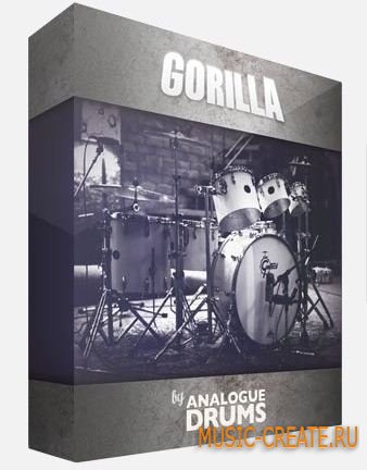 Analogue Drums - Gorilla (KONTAKT WAV) - библиотека ударных