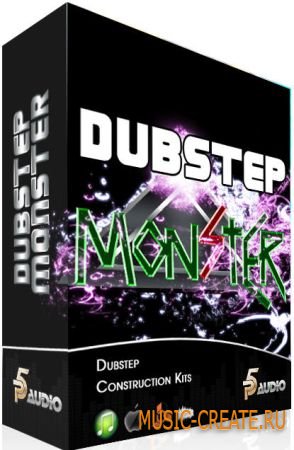 P5 Audio - Dubstep Monster Construction Kits (WAV) - сэмплы Dubstep