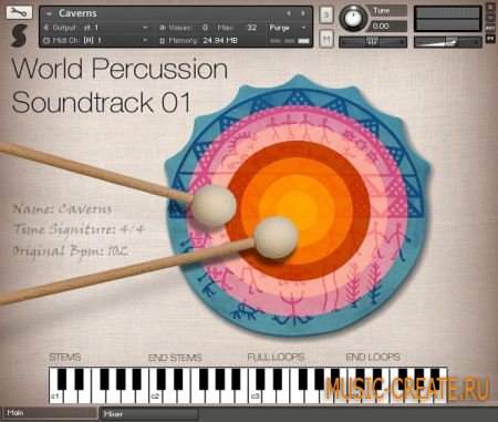 Samplephonics - World Percussion Soundtrack