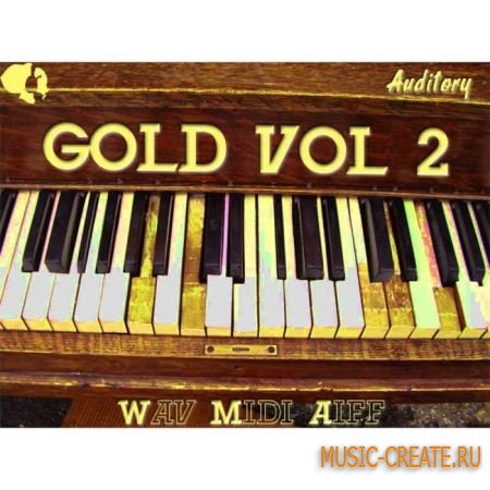Auditory - Piano Gold Solo Vol 1, 2 (WAV MIDI AIFF) - сэмплы мелодий фортепиано