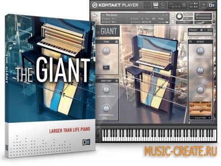 Native Instruments - THE GIANT Piano (KONTAKT DVDR WiN/MAC) - библиотека звуков пианино GIANT