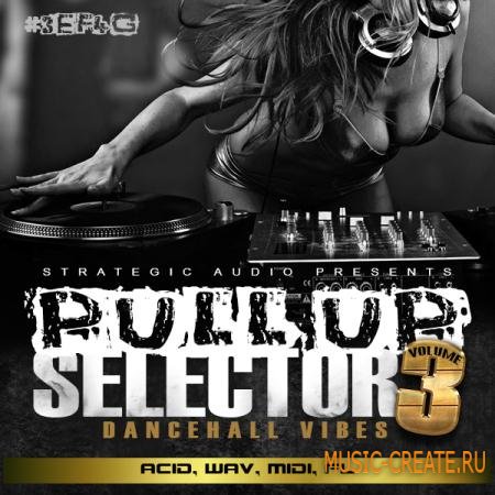 Strategic Audio - Pull Up Selector Dancehall Vibes Vol 3 (WAV ACID MIDI FLP) - сэмплы Dancehall
