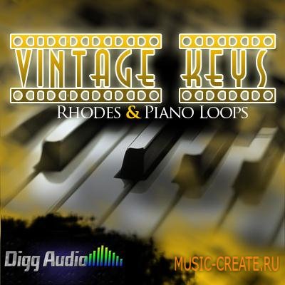 Digg Audio - Vintage Keys Rhodes & Piano Loops (WAV REX AIFF) - сэмплы родоса, пианино