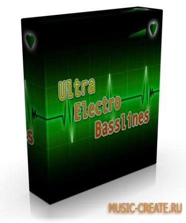 Quickmix Audio - Ultra Electro Basslines (WAV AIFF MIDI) - сэмплы Electro