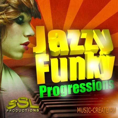 SSL Productions - Jazzy Funky Progressions (WAV MIDI) - сэмплы Nu Jazz, Nu Soul